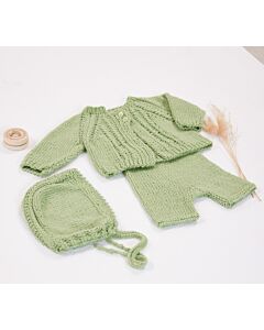 Lana Grossa baby set breien van Alta Moda Cotolana (Infanti 19, m7,8,9)