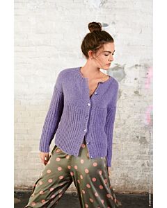 Lana Grossa Brigitte 2.0 vest met ronde hals breien Filati Nr.58