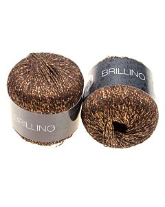 Lana Grossa Brillino kl.16 zwart/roest