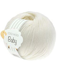 Lana Grossa Cool Wool Baby kl.213 creme