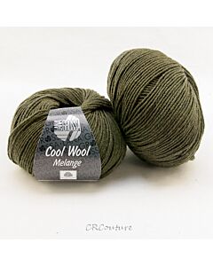 Lana Grossa Cool Wool Melange kl.146 groen