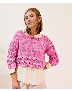 Lana Grossa cropped trui van Gelato Vintage (LB18,M10)