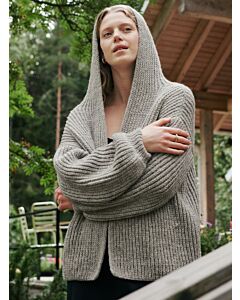 Lana Grossa dames cardigan breien van Cool Merino (home 74, m4