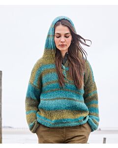 Lana Grossa dames hoodie breien van Gigante (LB17,M11)