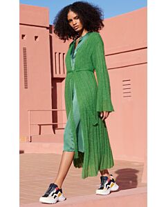 Lana Grossa dames mantel met ceintuur breien van Silkhair uit Filati Nr.59