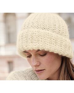 Lana Grossa dames muts breien van Mohair di Gio (F70,m5)