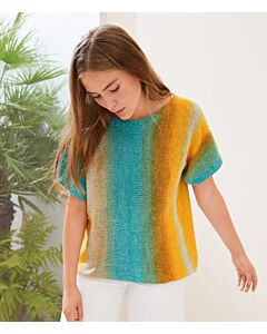 Lana Grossa dames shirt breien van Cotonella (LB18,M2)