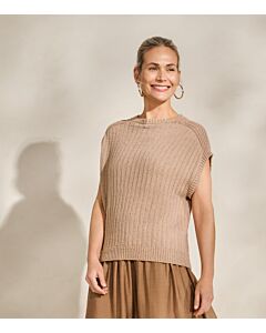 Lana Grossa dames slipover breien van Alta Moda Cotolana (C30,M23)