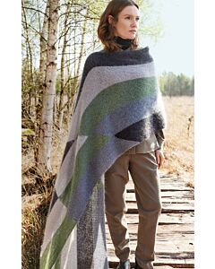 Lana Grossa dames stola breien van Silkhair (DC9,M1)