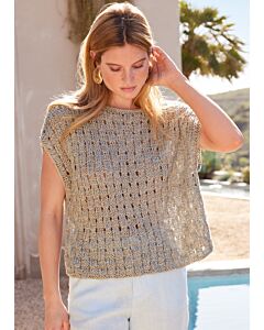 Lana Grossa dames top breien van Tencellino (F71,M17)