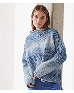 Lana Grossa dames trui breien van Airy en Picasso (F70,M37)
