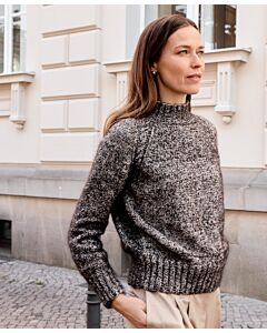 Lana Grossa dames trui breien van Cashmere 16 fine en Silkhair (C27,m14)