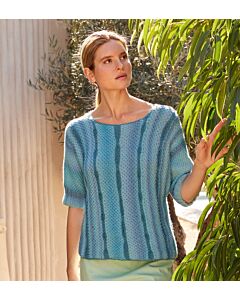 Lana Grossa dames trui breien van Corallo, Filo Lurex en Landlust Kidmohair (71,m39)