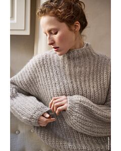 Lana Grossa dames trui breien van Silkhair en Superkid Seta (N1,M28)