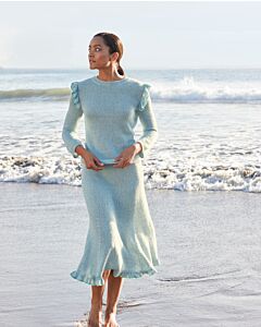 Lana Grossa dames trui breien van Tencellino en Filo Paillettes (F71,M29)