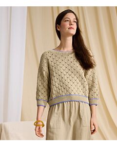 Lana Grossa dames trui van Promessa breien (C28,M6)