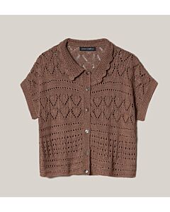 Lana Grossa vest breien en haken van Solo Lino (LP23, m28)