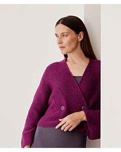 Lana Grossa dames vest breien van Cool Merino (C27,M5)