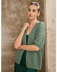 Lana Grossa dames vest breien van Elastico (C30,M29)