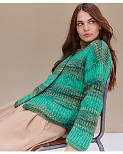 Lana Grossa dames vest breien van Picasso (LB17,M13)