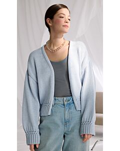 Lana Grossa dames vest breien van Promessa (C28,M21)