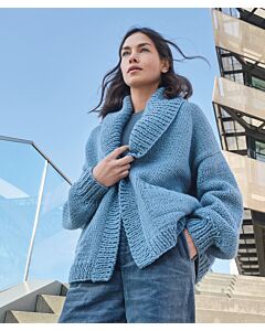 Lana Grossa dames vest breien van Winter Softness (LB19,M1)