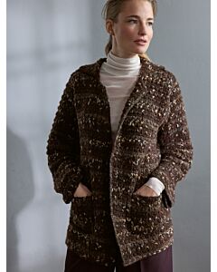 Lana Grossa dames vest haken uit Fialti 72, m51