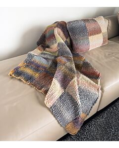 Lana Grossa deken breien van Merino Twister