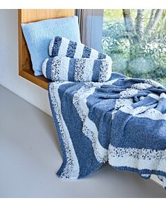 Lana Grossa deken breien van Orsetto, Brigitte no.2 en Cosmo (H78, m45)