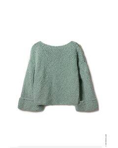 Lana Grossa diagonale dames trui breien van Lucciola (N1,M9)