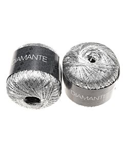 Lana Grossa Diamante kl.10 zilver