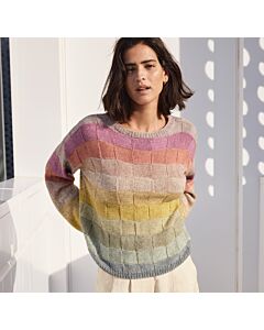 Lana Grossa Diversa gekleurde trui breien Filati65,m12