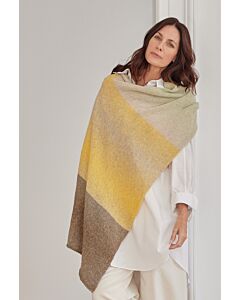 Lana Grossa Ecopuno Degrade omslagdoek breien uit Lookbook 12 M14