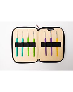 Lana Grossa gekleurde haaknaaldenset 2.0 t/m 12mm