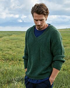 Lana Grossa heren trui breien van Cool Merino Big(LG men 9, m8)