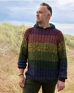 Lana Grossa heren trui breien van Ecopouno en Merino Superiore (LG men 9, m3)