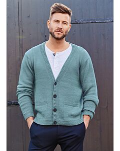 Lana Grossa herenvest van Alta Moda Cotolana (m8)