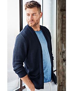 Lana Grossa herenvest van Solo Lino (m3)