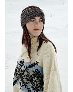 Lana Grossa hoofdband breien van Bingo (Classici 23, model 27)