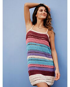 Lana Grossa jurk haken van Organico (Haken 5, m28)