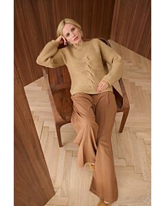 Lana Grossa kabeltrui breien van Alta Moda Cashmere 16 (C29,M16)