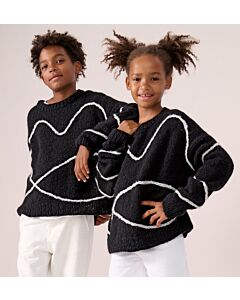 Lana Grossa kinder trui breien van Alpaca Air (Kids 14,m23)