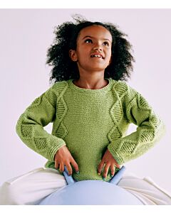 Lana Grossa kinder trui breien van Puro Vegano (LG kids 13, m5)