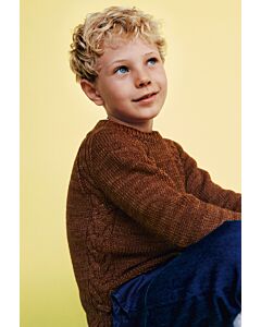 Lana Grossa kinder trui breien van Cool Wool Big Vintage (Kids 13, m20) | C.R. Couture