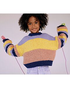 Lana Grossa kindertrui breien van Cool Merino Big (LG Kids 13, m13) | C.R. Couture