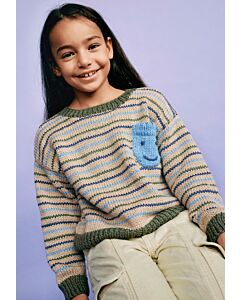 Lana Grossa kindertrui breien van Puro Vegano (Kids 13, m15) | C.R. Couture