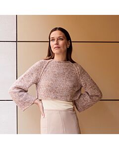 Lana Grossa korte dames trui breien van Ecopuno (C27,16)