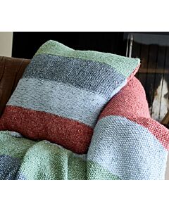 Lana Grossa kussen breien van Lucciola (Home 78, m49)