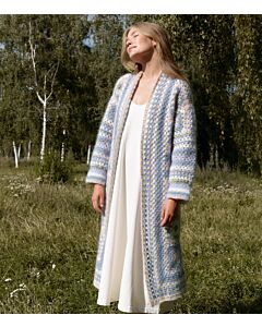 Lana Grossa lang granny square vest haken van Mohair Moda (H7,M21)