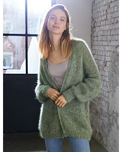 Lana Grossa lang vest met ceintuur breien van Silkhair (Beloved knits, m12)